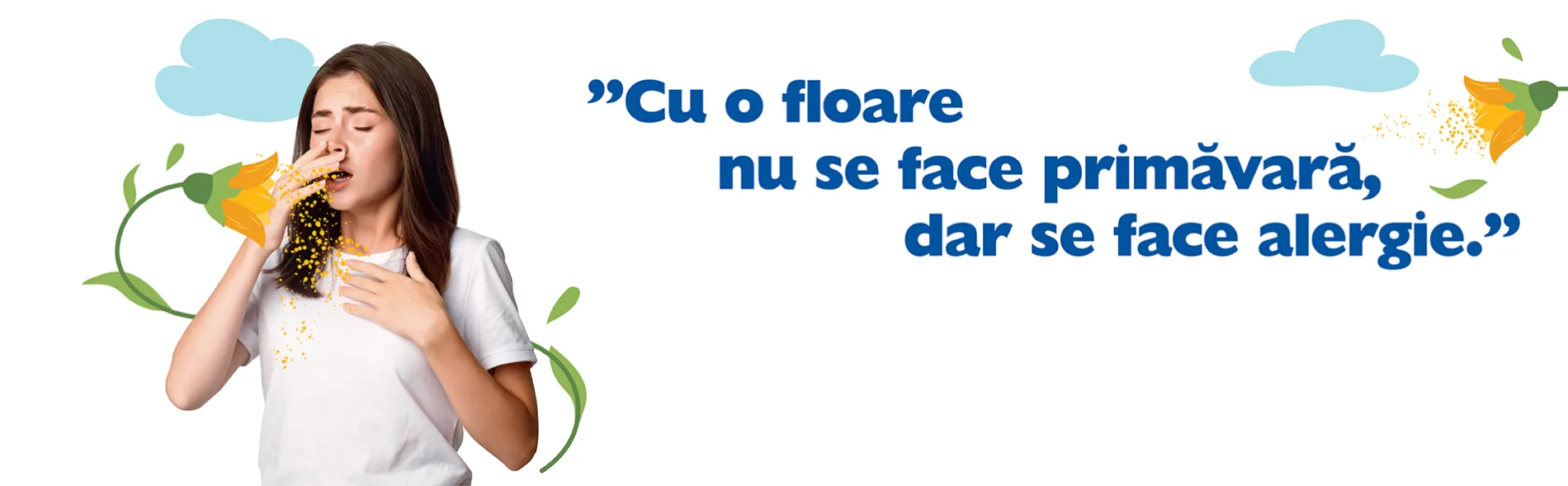 Primăvara vine cu flori, soare… și alergii