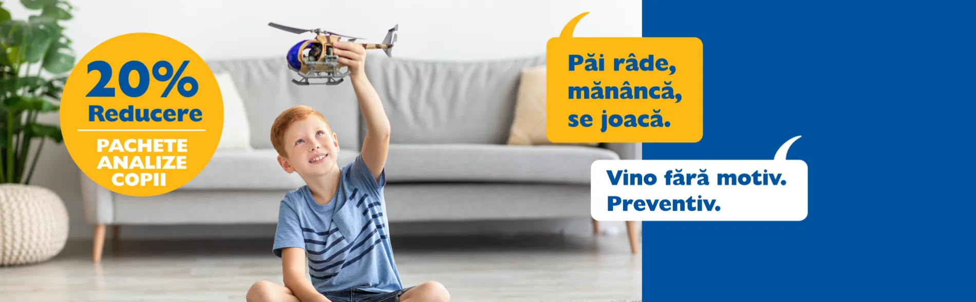 Vino fără motiv. Preventiv. 