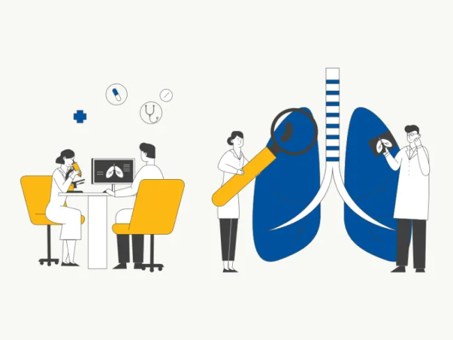 Examen citologic în diagnosticul diferențial al unui blastom pleuro-pulmonar (PPB)