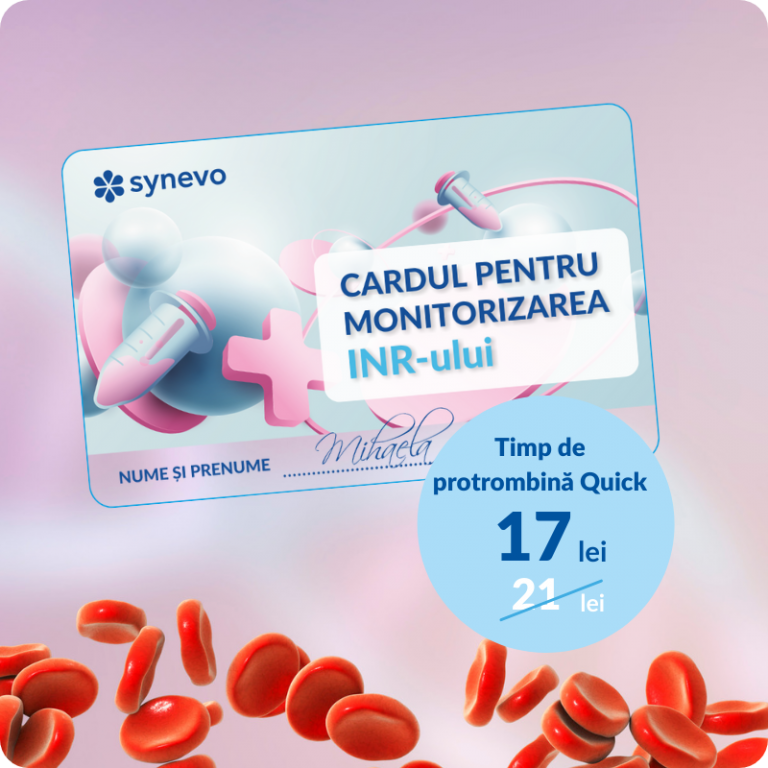 timp quick, inr, card inr