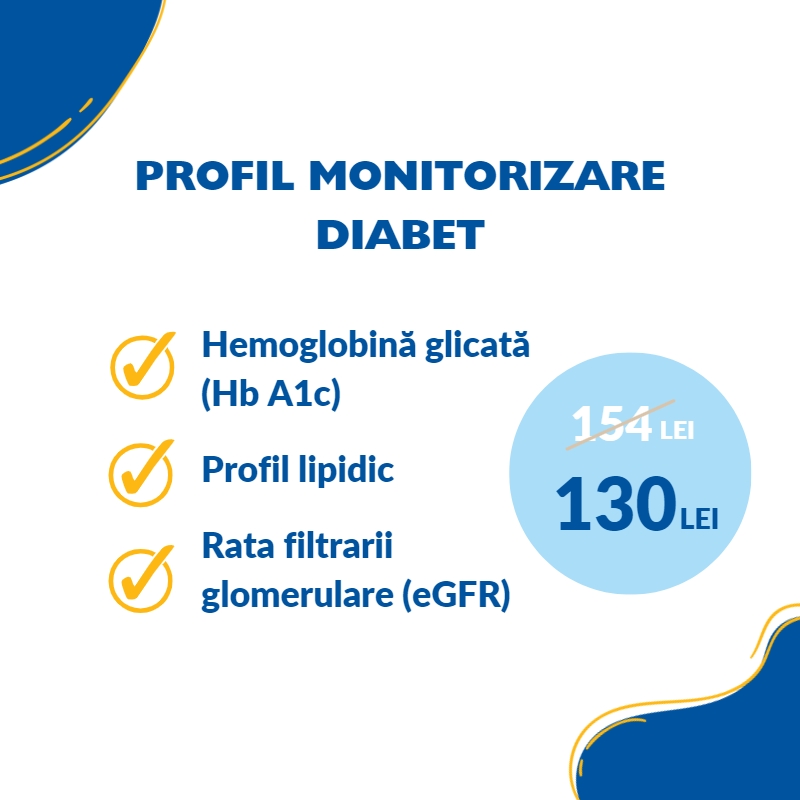 monitorizarea diabetului, diabet, hemoglobina glicata

