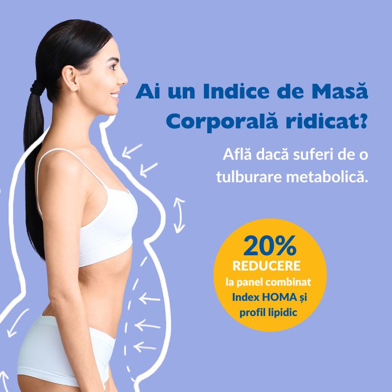 panel combinat indice homa profil lipidic, status metabolic, imc, indice de masa corporala, tulburare metabolica
