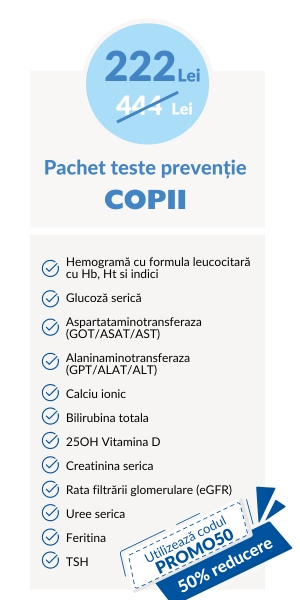 Campanie încheiată: Pachete analize de prevenție - Synevo