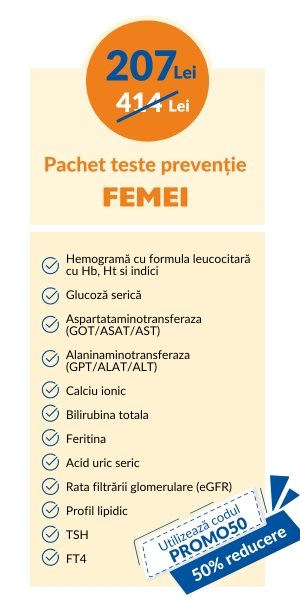 Campanie încheiată: Pachete analize de prevenție - Synevo