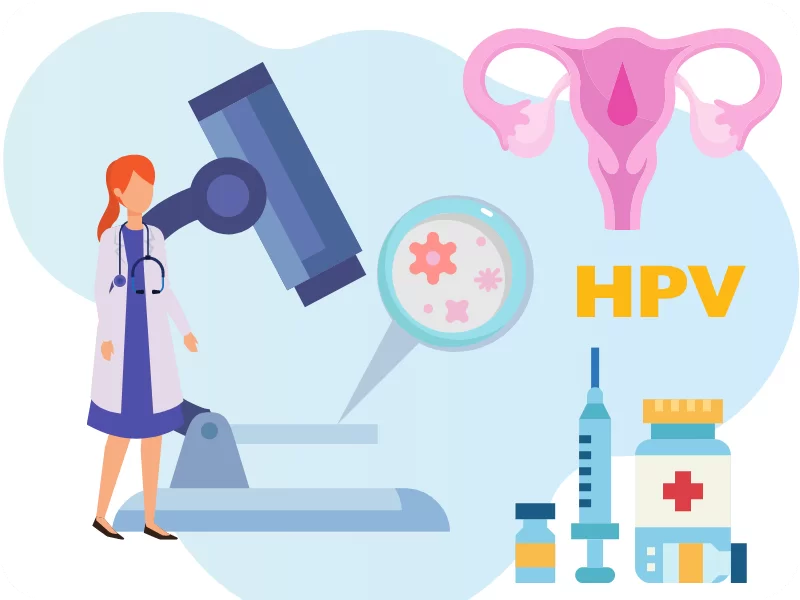 infectia hpv, cancer de col uterin synevo